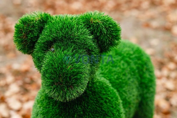 Топиари композиция ягнята и овечка — газон Deluxe