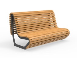 Скамейка «Парабола» 3