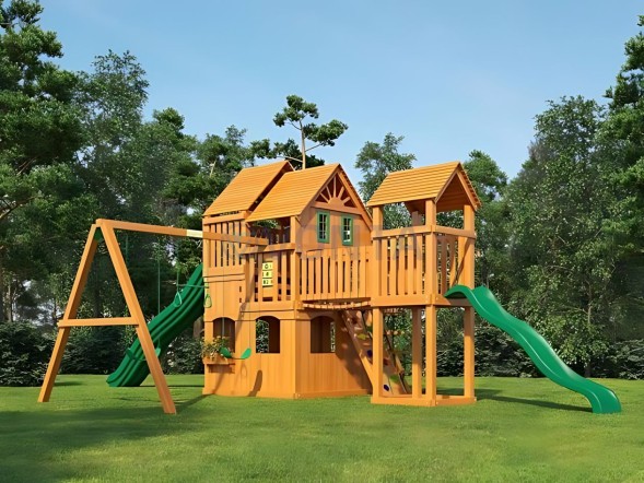 Деревянная детская площадка для дачи Igragrad Великан 2 (Макси)