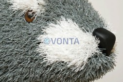 Топиари заяц Мила, h=105см, цветной — газон Eco