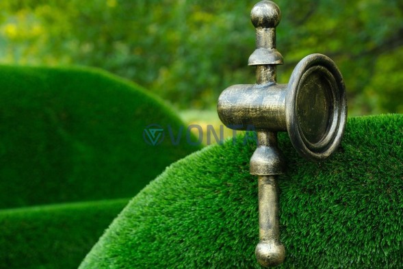 Топиари карета — газон Deluxe