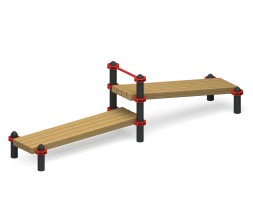 Воркаут-комплекс “Скамья для пресса двойная”, СО-218