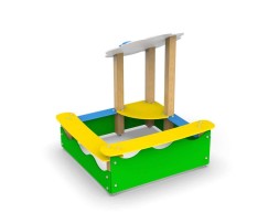 Песочница с навесом «Лужок», 352.03 исп.4