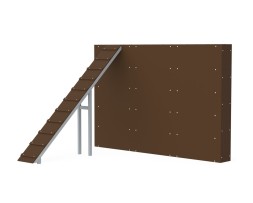 Забор с наклонной доской, 625.02.01