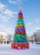Уличная каркасная елка «Светодинамическая Евро» 26 м