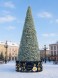 Уличная каркасная елка «Евро» Изумрудная 17 м