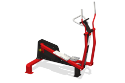 Уличный кардиотренажер на все группы мышц с безынерционным нагрузочным механизмом, УТН-03Г