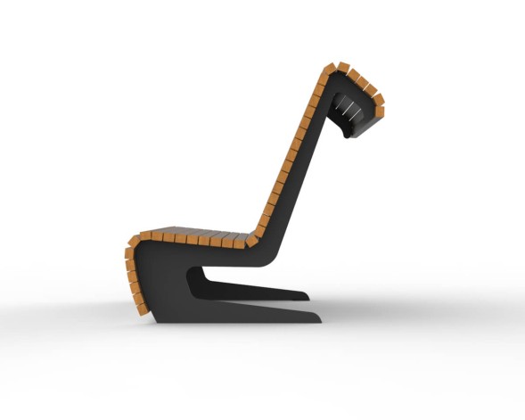 Скамейка «Пифагор» 2