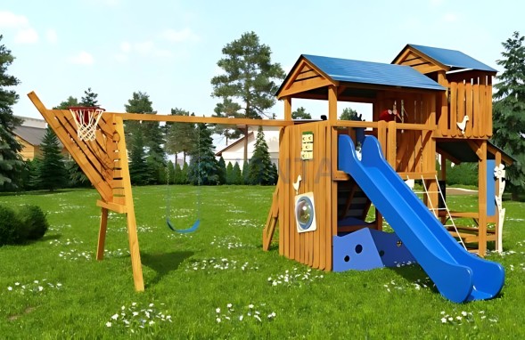 Детская площадка IgraGrad Домик 3 для общественных мест