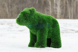 Топиари медвежонок Макс — газон Deluxe