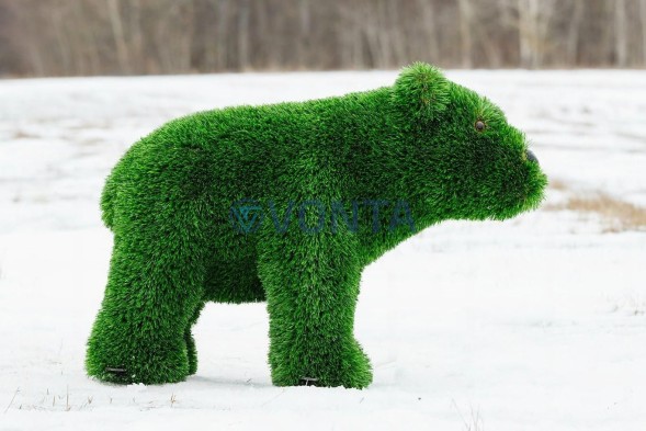 Топиари медвежонок Макс — газон Deluxe