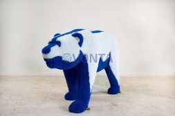 Топиари медведь-логотип Единая Россия — газон Eco