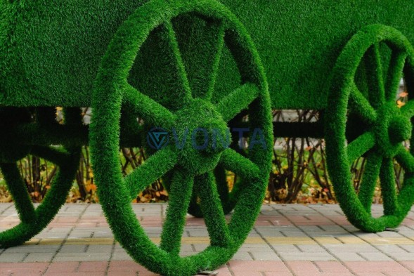 Топиари телега, модель № 2 — газон Eco