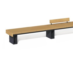 Скамья парковая со спинкой, ПМ-04.7