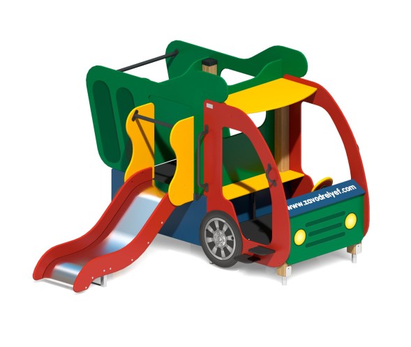 Игровой комплекс “Машинка с горкой 2”, ИО-02.2