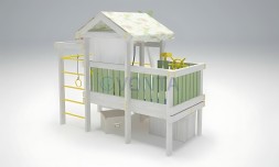Игровой комплекс Савушка Baby 2 оливковый
