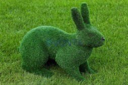 Топиари заяц Чики h=80 см — газон Eco