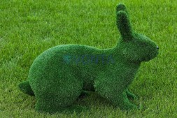 Топиари заяц Чики h=80 см — газон Eco