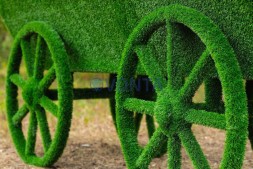 Топиари телега — газон Eco