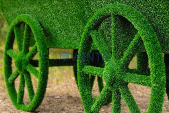 Топиари телега — газон Eco