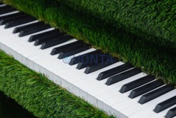 Топиари композиция рояль с пуфом — газон Deluxe