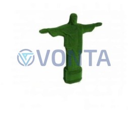 Топиари Статуя Христа-Искупителя, h=200см — газон Есо