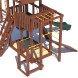 Детская деревянная игровая площадка для улицы дачи CustWood Active 4