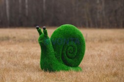 Топиари улитка садовая, h=70 см- газон Eco