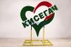 Топиари стела Сердце, h=255 см — газон Eco