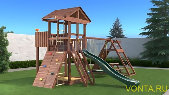 Детская площадка CustWood Family F10