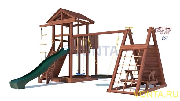 Детская площадка CustWood Family F10