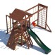 Детская деревянная игровая площадка для улицы дачи CustWood Active 3