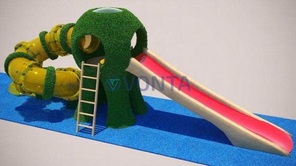 Топиари лабиринт № 4 — газон Eco