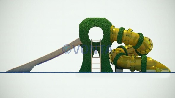 Топиари лабиринт № 4 — газон Eco