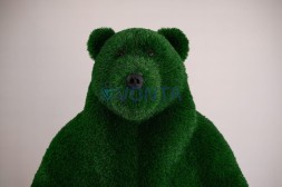 Топиари медведь цирковой, h=200см — газон Deluxe Green