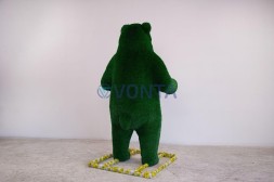 Топиари медведь цирковой, h=200см — газон Deluxe Green