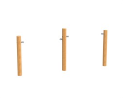 Качели «Полёт 2 подвеса». Подвесы приобретаются отдельно, 894.01 исп.7