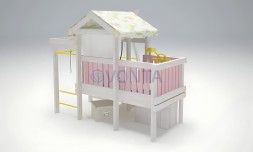 Игровой комплекс Савушка Baby 2 розовый
