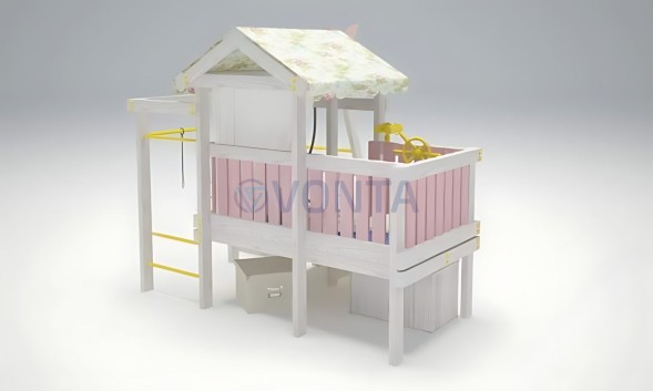Игровой комплекс Савушка Baby 2 розовый
