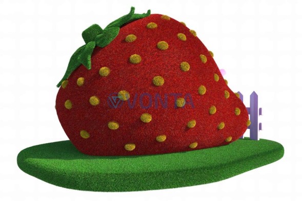 Топиари домик-клубничка — газон Eco
