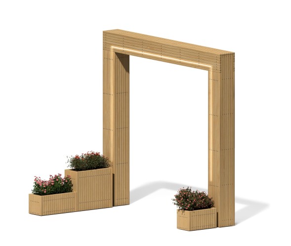 Арка “Палермо” с кашпо, ПМ-97.1