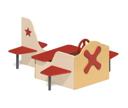 Игровое оборудование “Самолет звездочка”, ИО-14.6