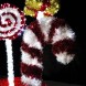 Светодиодная фигура из мишуры Сказочный мешок 2.8 м.