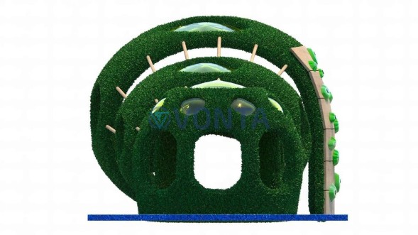 Топиари лабиринт № 3 — газон Eco