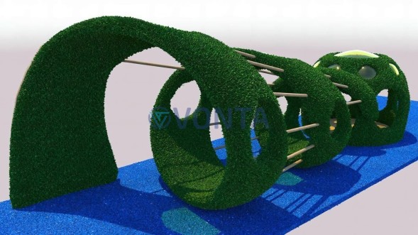 Топиари лабиринт № 3 — газон Eco