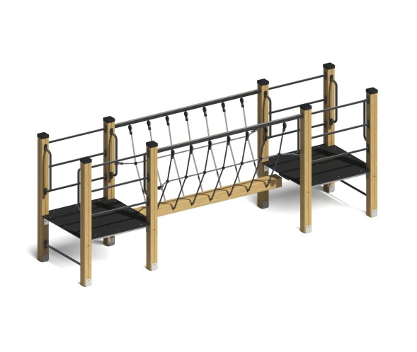 Подвесной мост “Бум-бревно”, СО-37