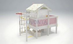 Игровой комплекс Савушка Baby 3 розовый