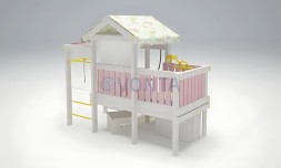 Игровой комплекс Савушка Baby 3 розовый