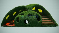 Топиари лабиринт №1 — газон Eco