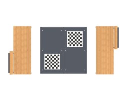 Стол с местом для коляски, 141.50.02